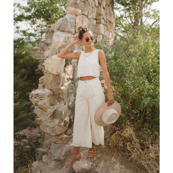 bohme Pants - Bohme summer top and bottom set (Branson set)